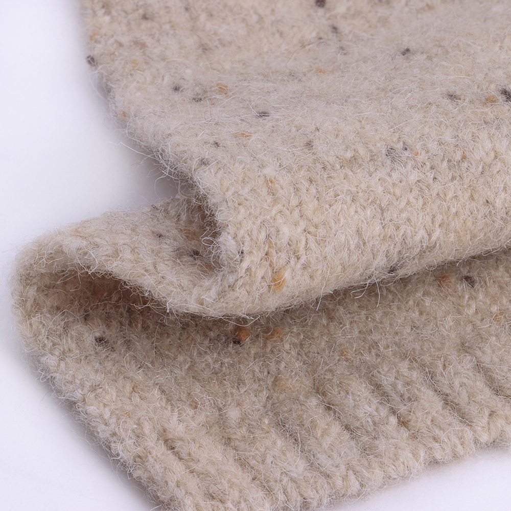 China Yarn for Ladies Vest (Sweater),Crop Top Pullover (Sweater),Dresses (Cardigan Button) (Sweater) Mossy Yarn Fancy Yarn Polyester Acrylic Wool Spandex Oatmeal  nep color buy from China wholesaler bulk order at wholesale price free worldwide shipping Alibaba