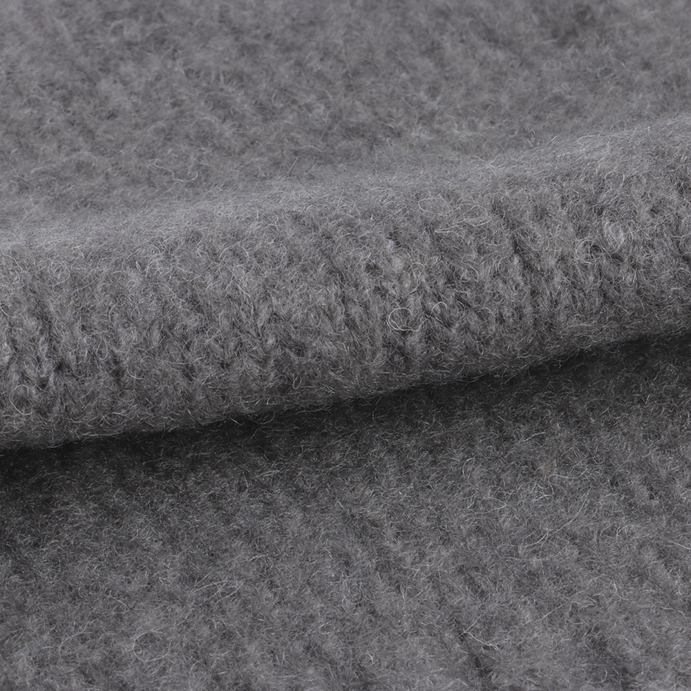 China Yarn for Crop Top Pullover (Sweater),Dresses (Cardigan Open) (Sweater) Mossy Yarn Fancy Yarn Polyester Acrylic Wool Spandex Dark Grey color buy from China wholesaler bulk order at wholesale price free worldwide shipping Alibaba