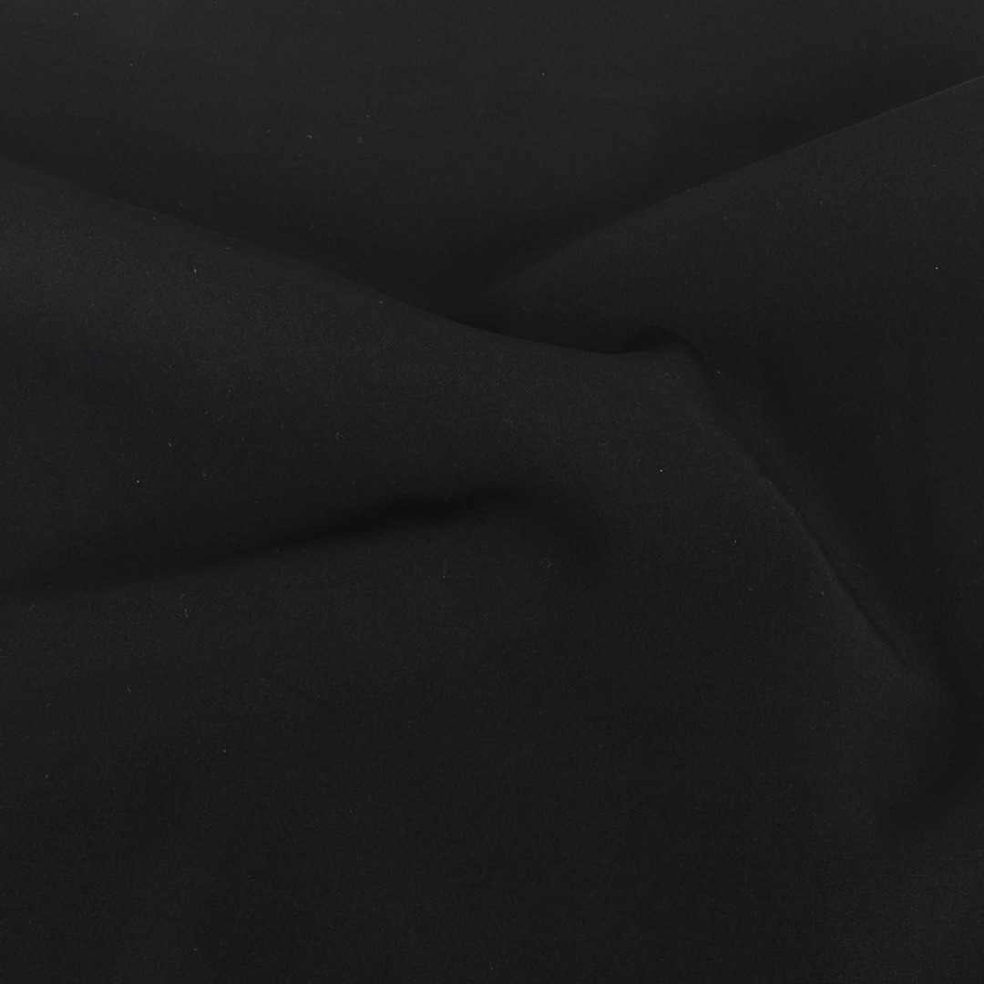 China Fabric for Jacket,Tracksuits,Hoodie Four Stretch Polyester Woven Fabric Synthetic Woven Fabric Polyester Spandex Black color buy from China wholesaler bulk order at wholesale price free worldwide shipping Alibaba