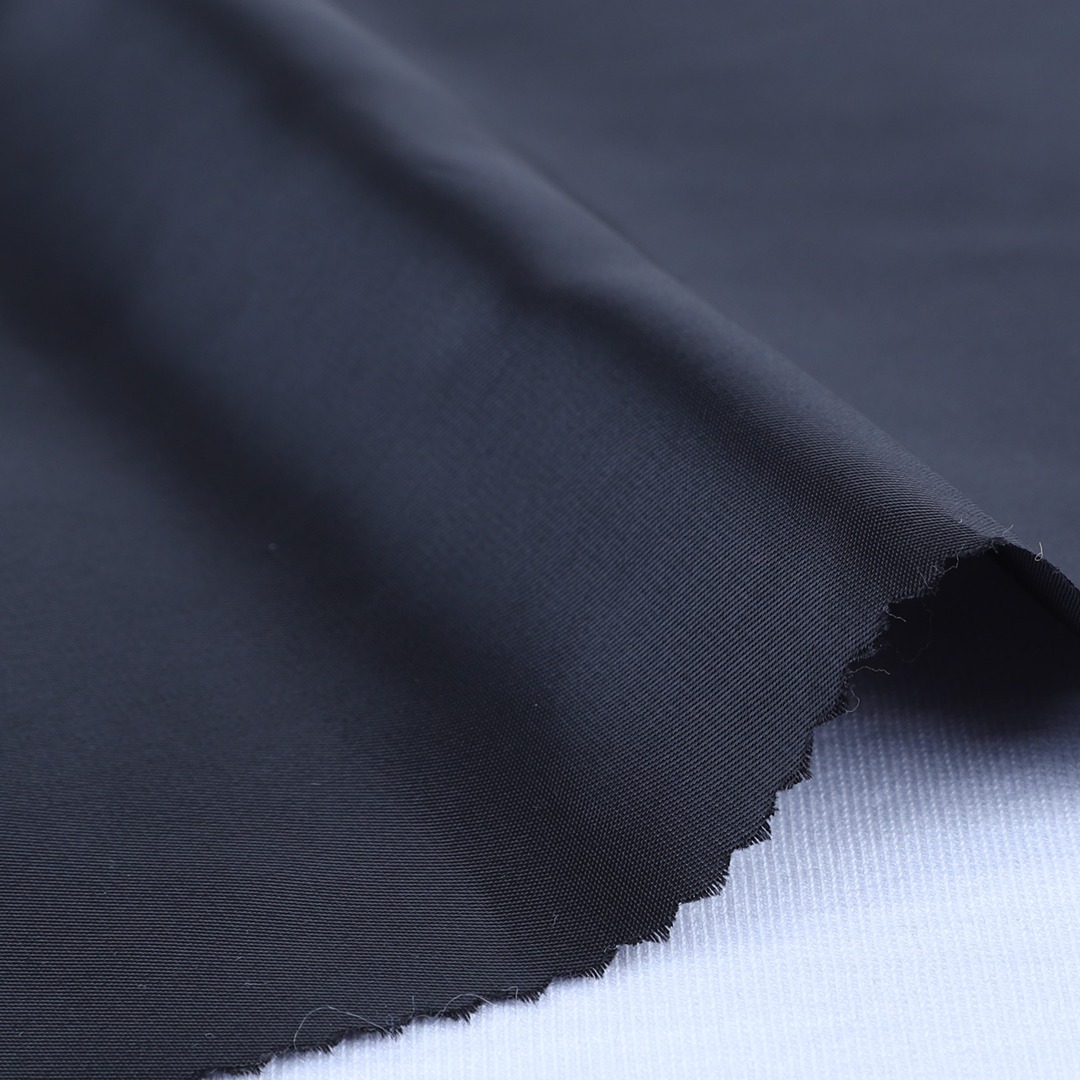 China Fabric for Bomber Jacket,Trench Coat,Jacket Polyester Taffeta Synthetic Woven Fabric Polyester Black color buy from China wholesaler bulk order at wholesale price free worldwide shipping Alibaba