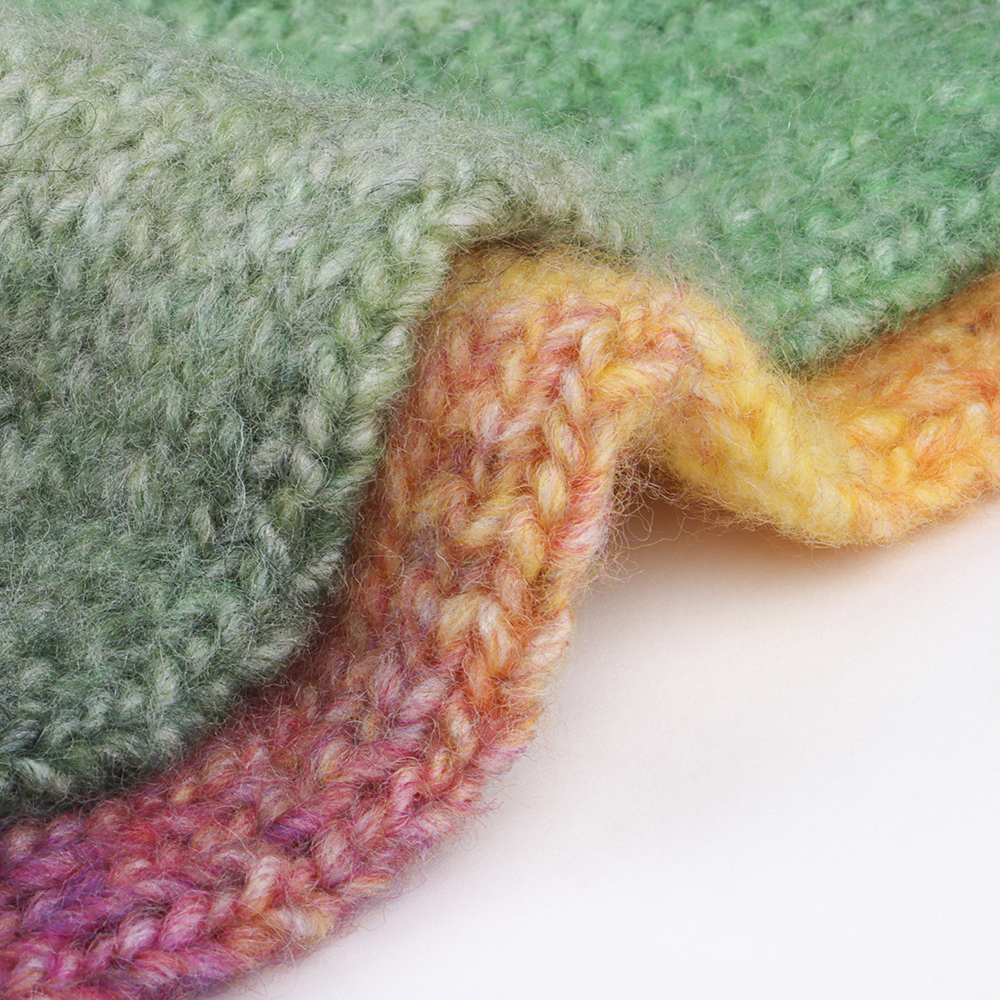 China Yarn for Crop Top Pullover (Sweater),Dresses (Cardigan Open) (Sweater) Air Spun Yarn Fancy Yarn Acrylic Recycled Polyester Wool space dye color buy from China wholesaler bulk order at wholesale price free worldwide shipping Alibaba