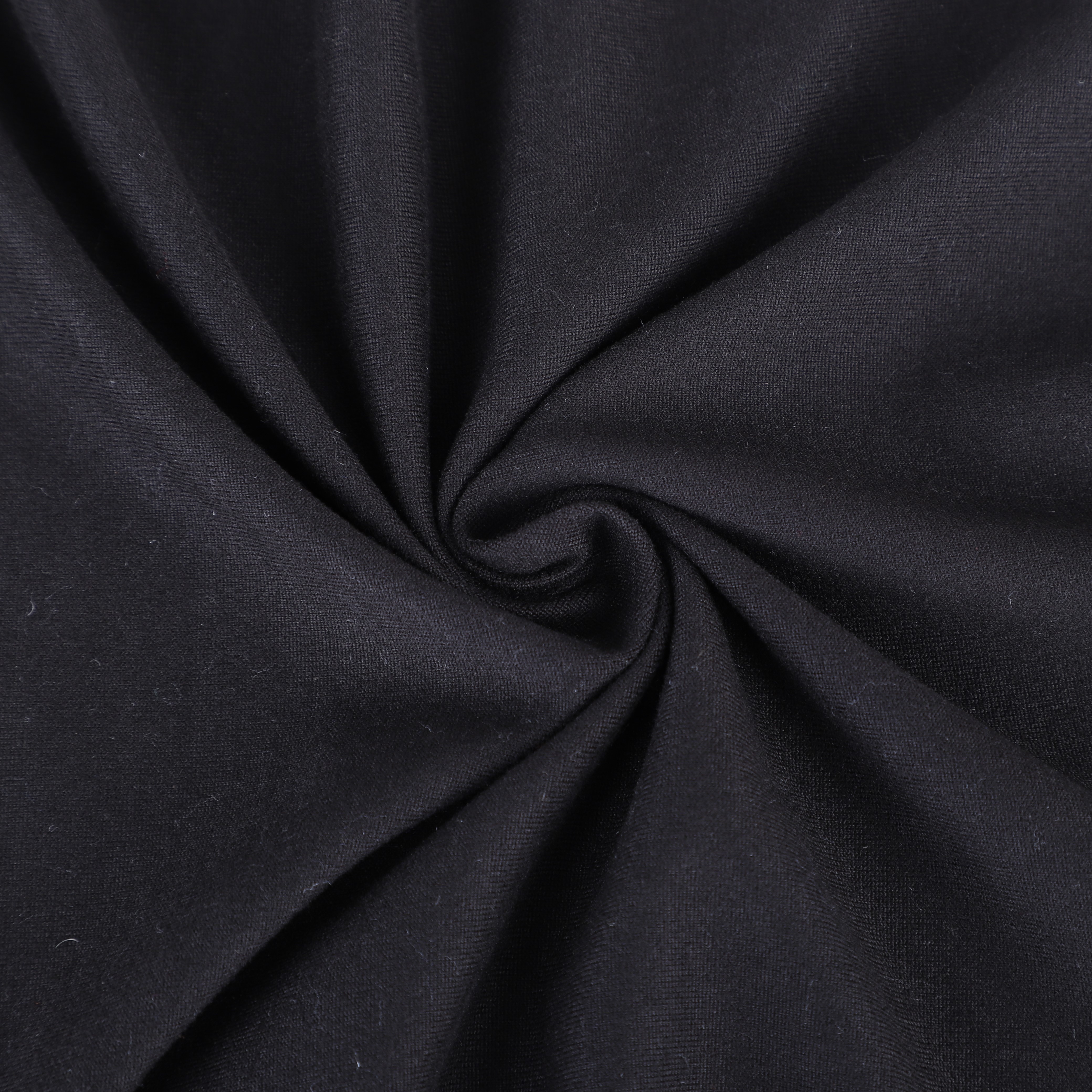 China Fabric for T-Shirt,Pajamas,Loungewear,Yoga Pants,Tracksuits Single Jersey Knit Fabric Polyester Spandex Black color buy from China wholesaler bulk order at wholesale price free worldwide shipping Alibaba