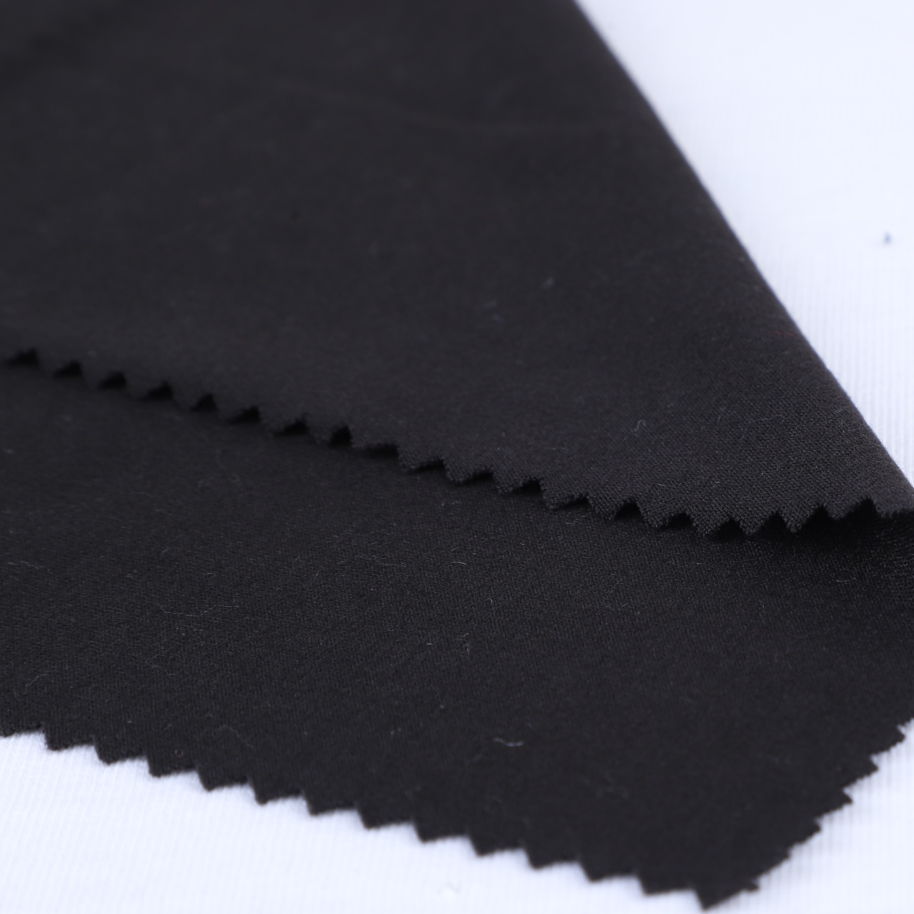 China Fabric for T-Shirt,Pajamas,Loungewear,Yoga Pants,Tracksuits Single Jersey Knit Fabric Polyester Spandex Black color buy from China wholesaler bulk order at wholesale price free worldwide shipping Alibaba