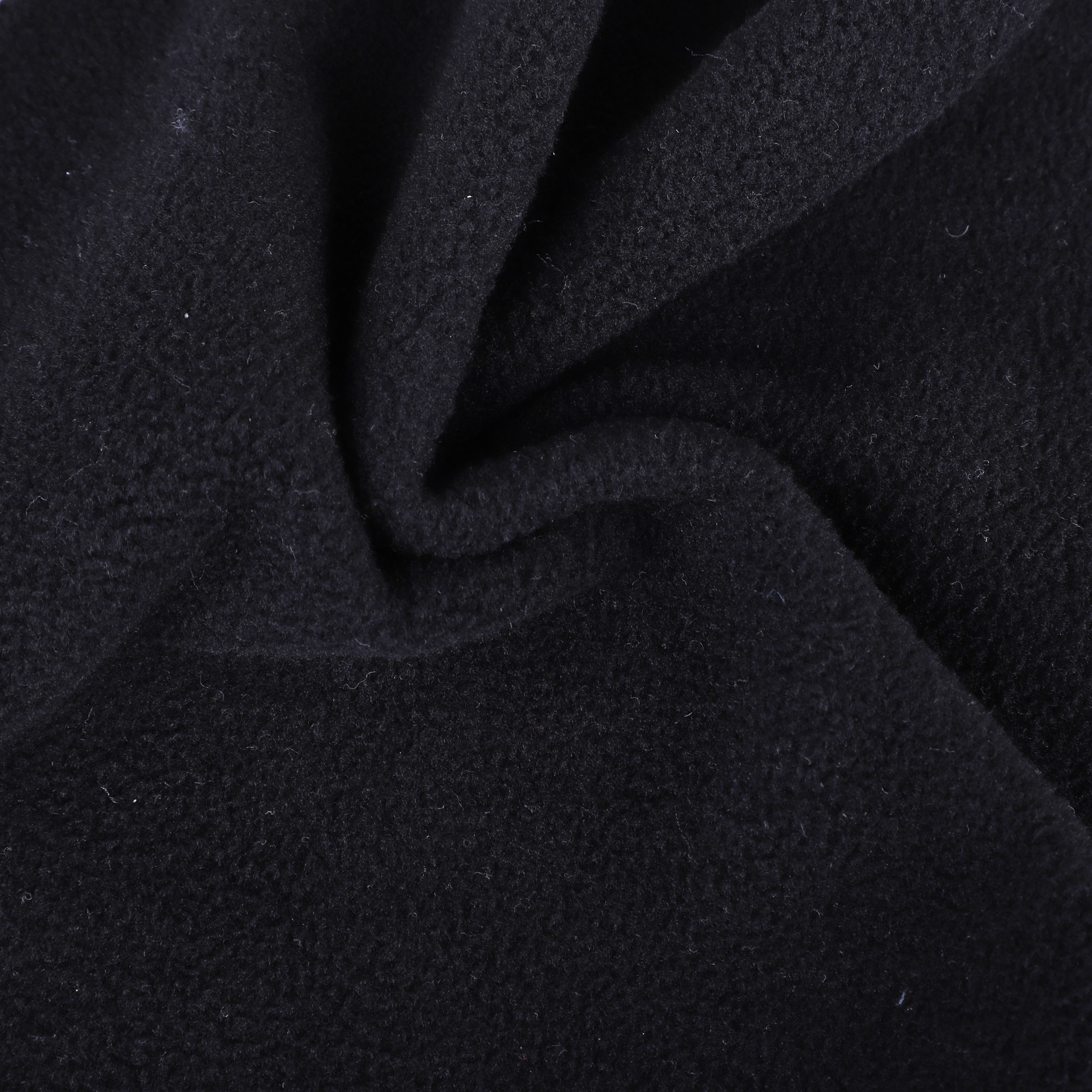 China Fabric for Hoodie,Jackets,Sweatshirt Polar Fleece Knit Fabric Polyester Black color buy from China wholesaler bulk order at wholesale price free worldwide shipping Alibaba