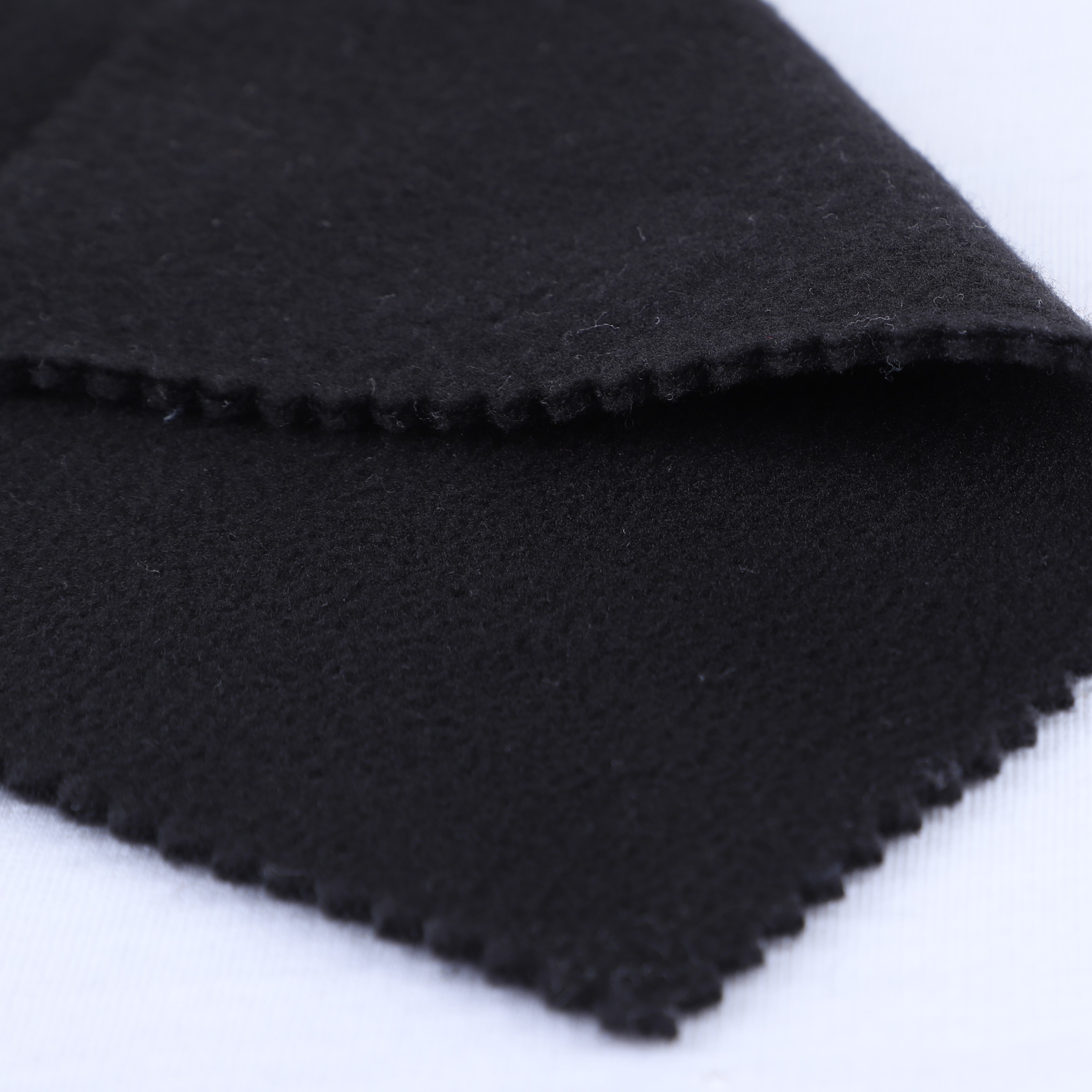 China Fabric for Hoodie,Jackets,Sweatshirt Polar Fleece Knit Fabric Polyester Black color buy from China wholesaler bulk order at wholesale price free worldwide shipping Alibaba