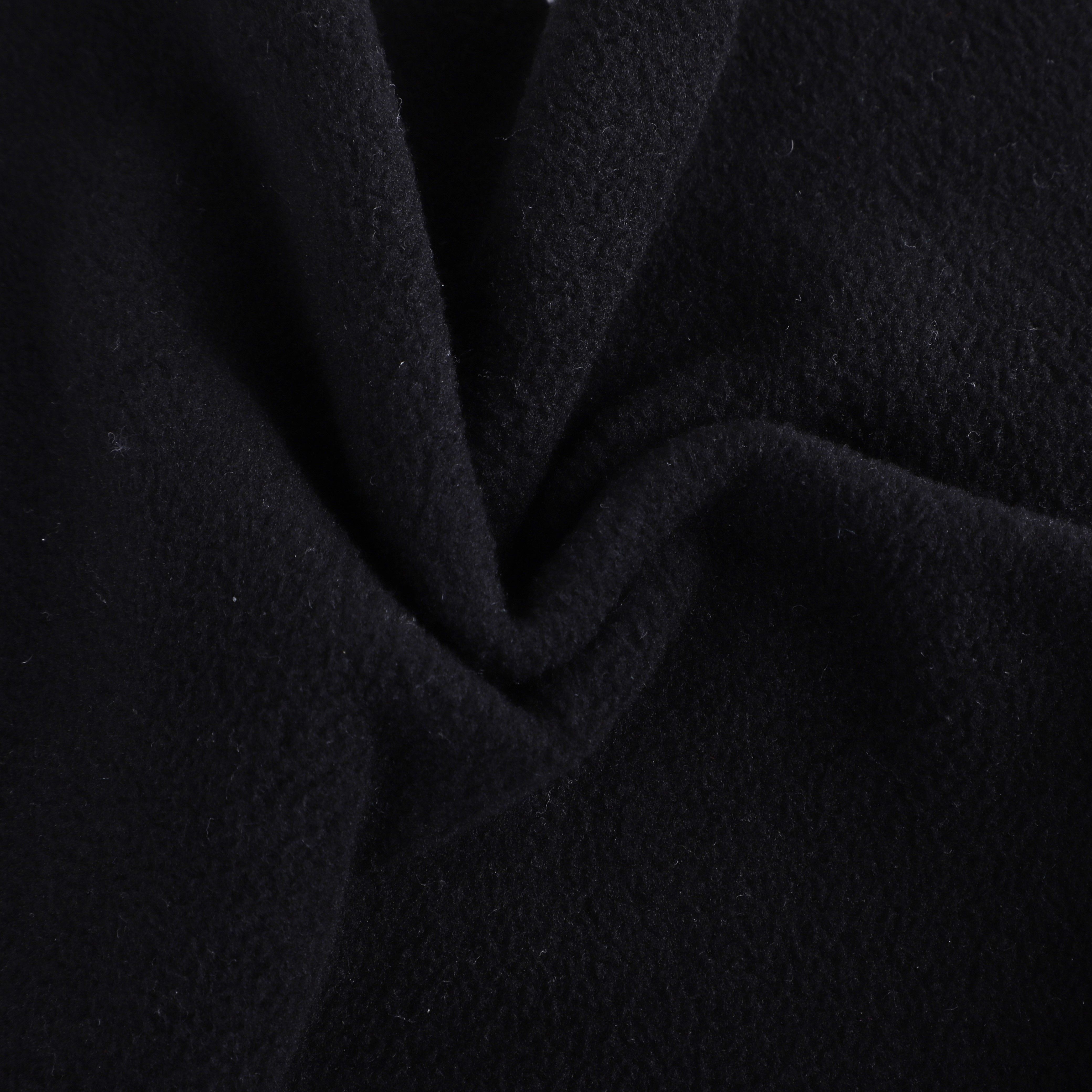 China Fabric for Hoodie,Jackets,Sweatshirt Polar Fleece Knit Fabric Polyester Black color buy from China wholesaler bulk order at wholesale price free worldwide shipping Alibaba