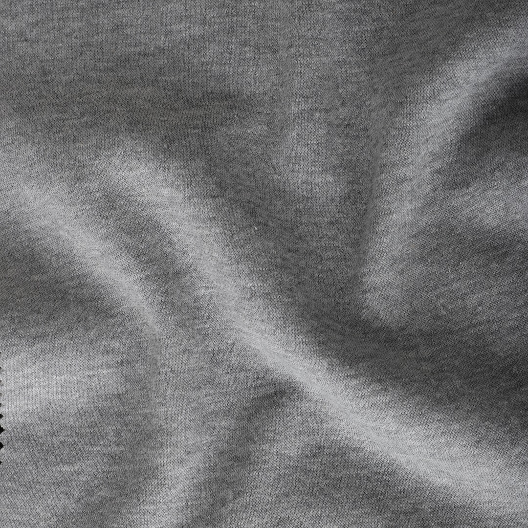 China Fabric for Hoodie,Sweatshirt,Jacket Fleece Knit Fabric Cotton Polyester Grey color buy from China wholesaler bulk order at wholesale price free worldwide shipping Alibaba