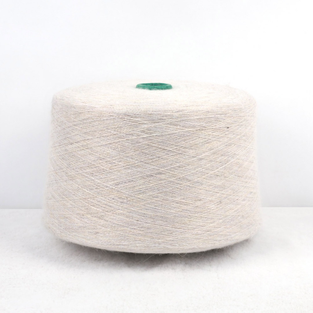 China Yarn for Dresses (Cardigan Button) (Sweater),Ladies Vest (Sweater)  Mossy Yarn Fancy Yarn Recycled Polyester Nylon Spandex Oatmeal color buy from China wholesaler bulk order at wholesale price free worldwide shipping Alibaba