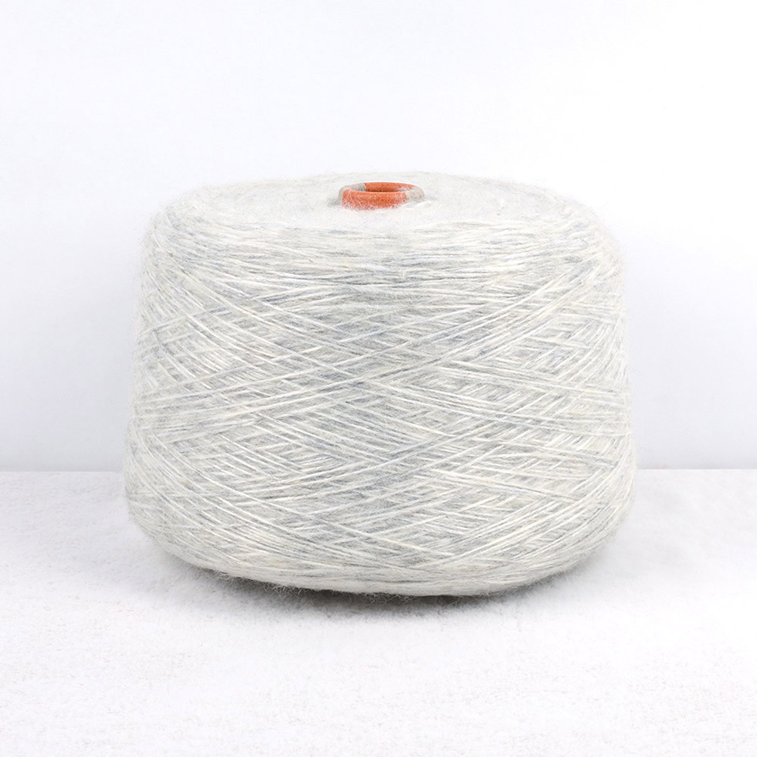 China Yarn for Knitted Jacket (Sweater),Hoodie  (Sweater),Half-Zipper Cardigan (Sweater) Air Spun Yarn Fancy Yarn Acrylic Recycled Polyester Beige color buy from China wholesaler bulk order at wholesale price free worldwide shipping Alibaba