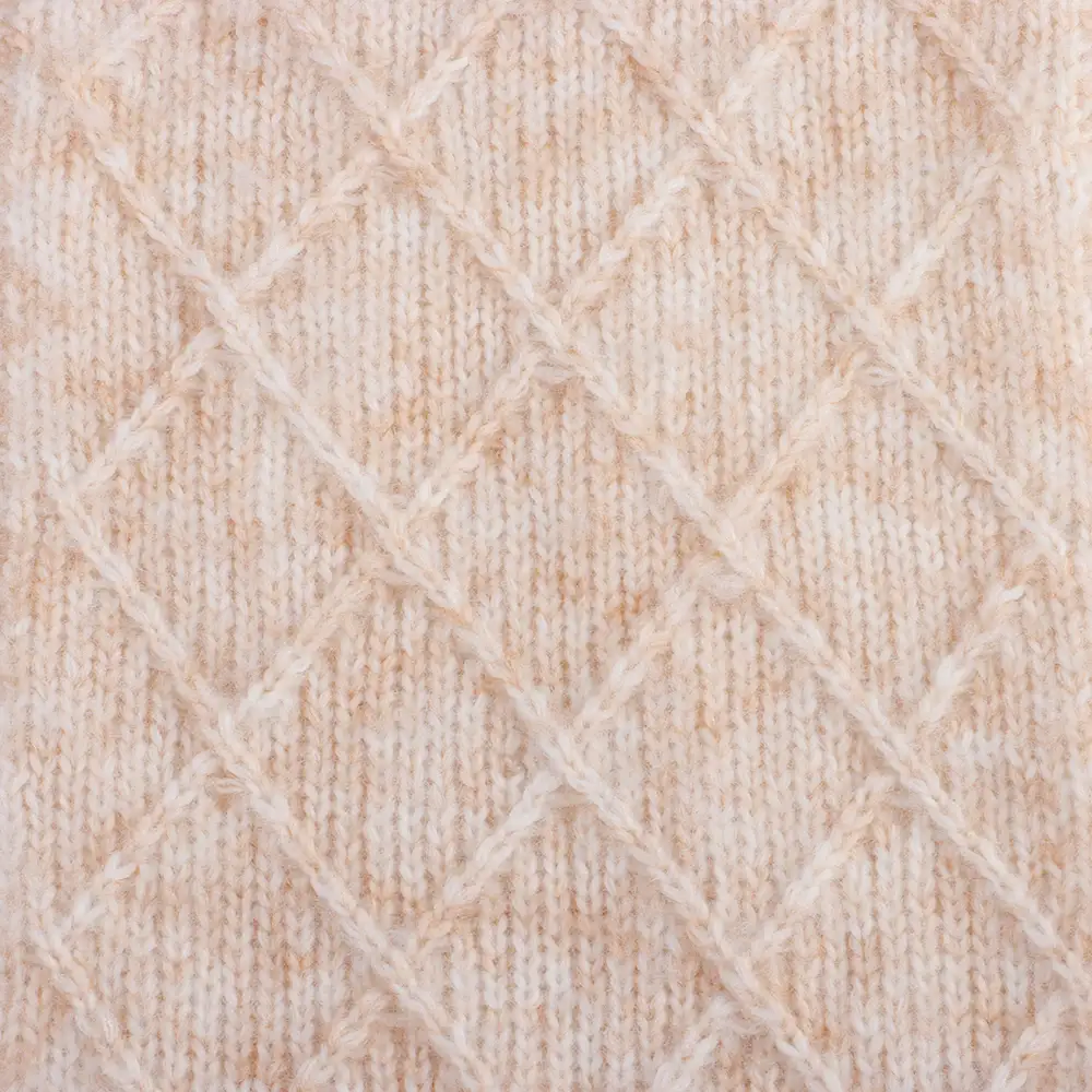 China Yarn for Knitted Jacket (Sweater),Hoodie  (Sweater),Half-Zipper Cardigan (Sweater) Air Spun Yarn Fancy Yarn Polyester Beige Melange color buy from China wholesaler bulk order at wholesale price free worldwide shipping Alibaba