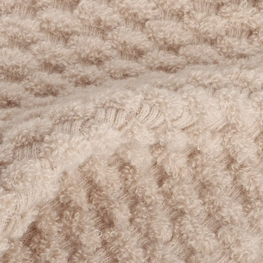 China Yarn for Hoodie  (Sweater),Polo T-shirt (Sweater), Full-Zipper Cardigan (Sweater) Air Spun Yarn Fancy Yarn Polyester Wool Beige color buy from China wholesaler bulk order at wholesale price free worldwide shipping Alibaba