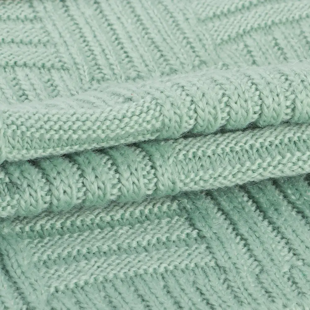 China Yarn for Ladies Vest (Sweater),Crop Top Pullover (Sweater),Dresses (Cardigan Button) (Sweater) Roving Yarn Fancy Yarn Acrylic Green color buy from China wholesaler bulk order at wholesale price free worldwide shipping Alibaba