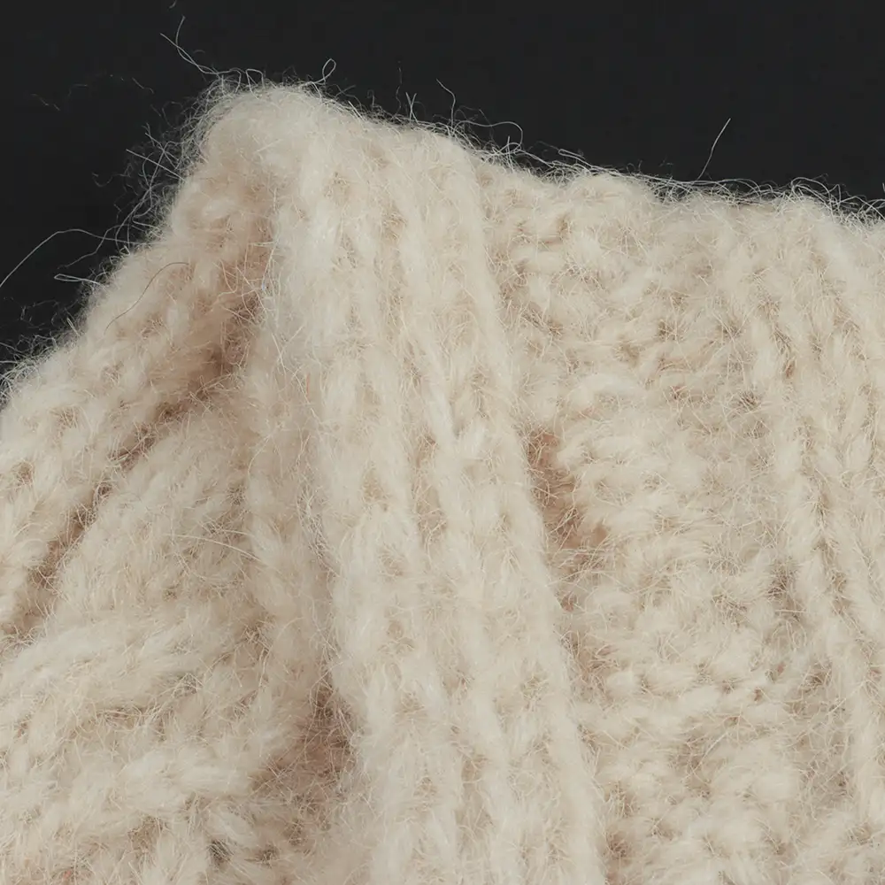 China Yarn for Half-Zipper Cardigan (Sweater),Knitted Trousers (Sweater),Knitted Jacket (Sweater) Air Spun Yarn Fancy Yarn Recycled Polyester Polyester Acrylic begie color buy from China wholesaler bulk order at wholesale price free worldwide shipping Alibaba