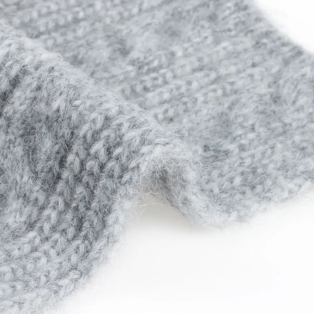 China Yarn for Knitted Jacket (Sweater),Hoodie  (Sweater),Half-Zipper Cardigan (Sweater) Air Spun Yarn Fancy Yarn Recycled Polyester Acrylic Polyester grey color buy from China wholesaler bulk order at wholesale price free worldwide shipping Alibaba