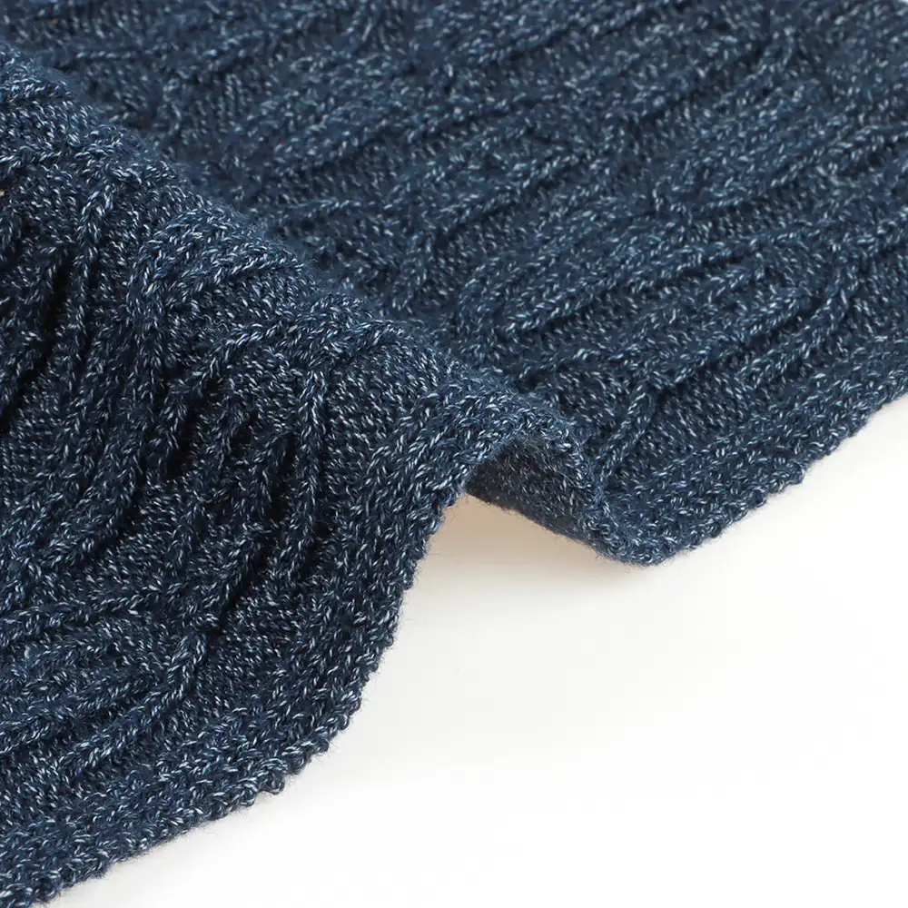 China Yarn for Open Cardigan (Sweater),Hoodie  (Sweater),Round Neck Pullover (Sweater) Mossy Yarn Fancy Yarn Cotton Recycled Polyester blue color buy from China wholesaler bulk order at wholesale price free worldwide shipping Alibaba