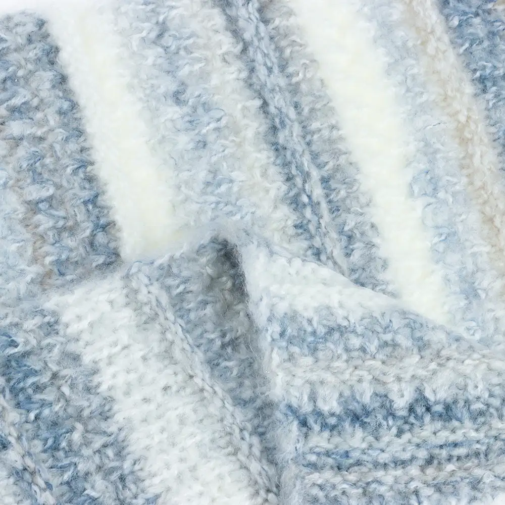 China Yarn for Dresses (Cardigan Button) (Sweater),Ladies Vest (Sweater)  Mossy Yarn Fancy Yarn Acrylic Recycled Polyester SPACE DYED color buy from China wholesaler bulk order at wholesale price free worldwide shipping Alibaba