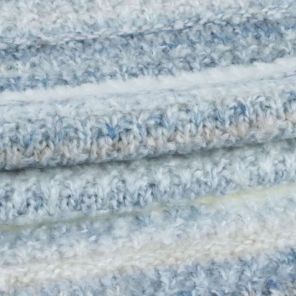 China Yarn for Dresses (Cardigan Button) (Sweater),Ladies Vest (Sweater)  Mossy Yarn Fancy Yarn Acrylic Recycled Polyester SPACE DYED color buy from China wholesaler bulk order at wholesale price free worldwide shipping Alibaba