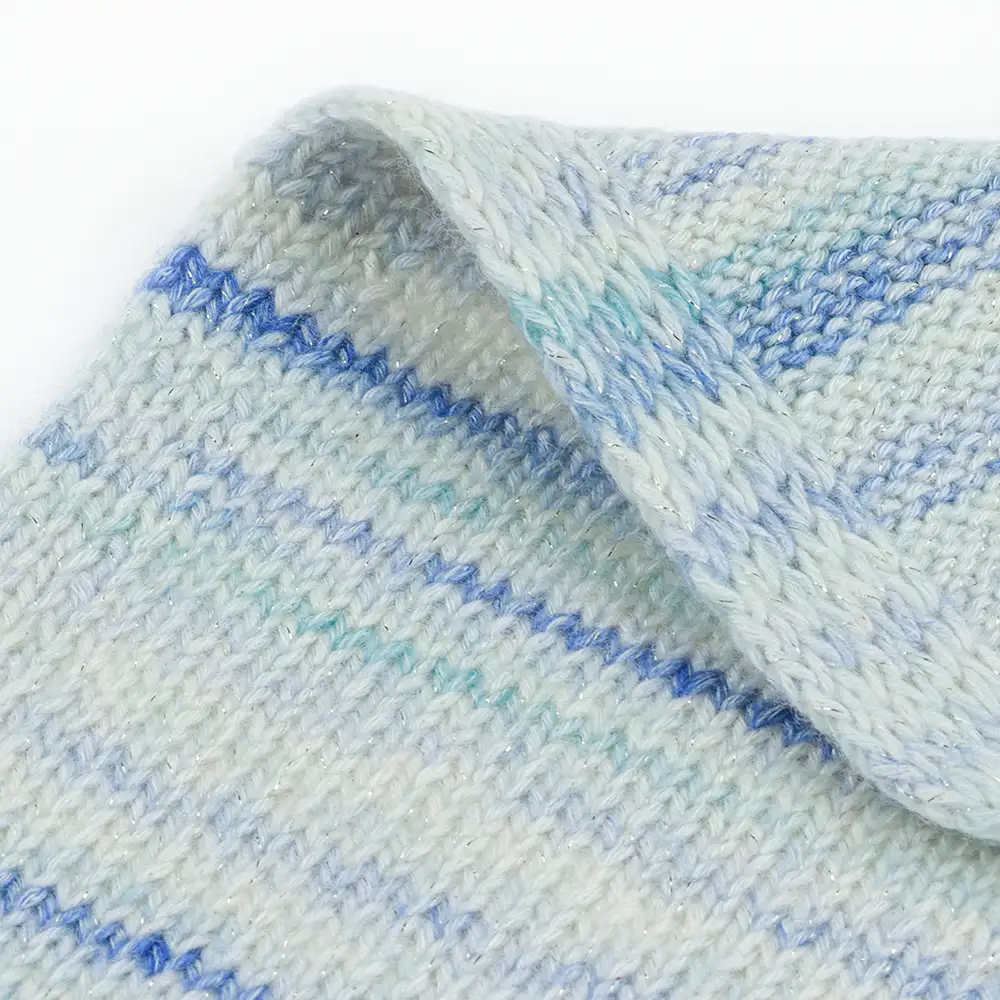 China Yarn for Ladies Vest (Sweater),Crop Top Pullover (Sweater),Dresses (Cardigan Button) (Sweater) Air Spun Yarn Fancy Yarn Cotton Acrylic Metallic fiber space dye color buy from China wholesaler bulk order at wholesale price free worldwide shipping Alibaba