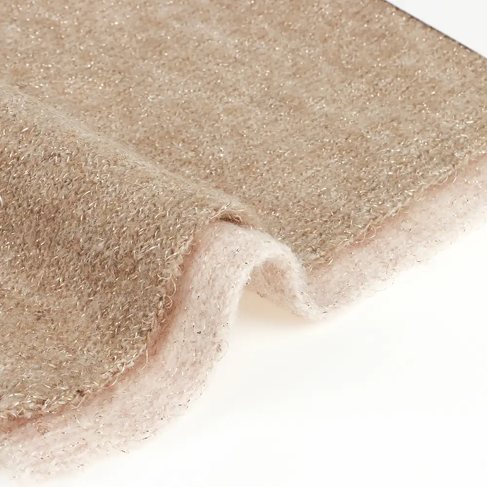 China Yarn for Dresses (Cardigan Open) (Sweater),Crop Top Pullover (Sweater) Mossy Yarn Fancy Yarn Recycled Polyester Acrylic Polyester Wool Metallic fiber Spandex pink/grey/brown color buy from China wholesaler bulk order at wholesale price free worldwide shipping Alibaba