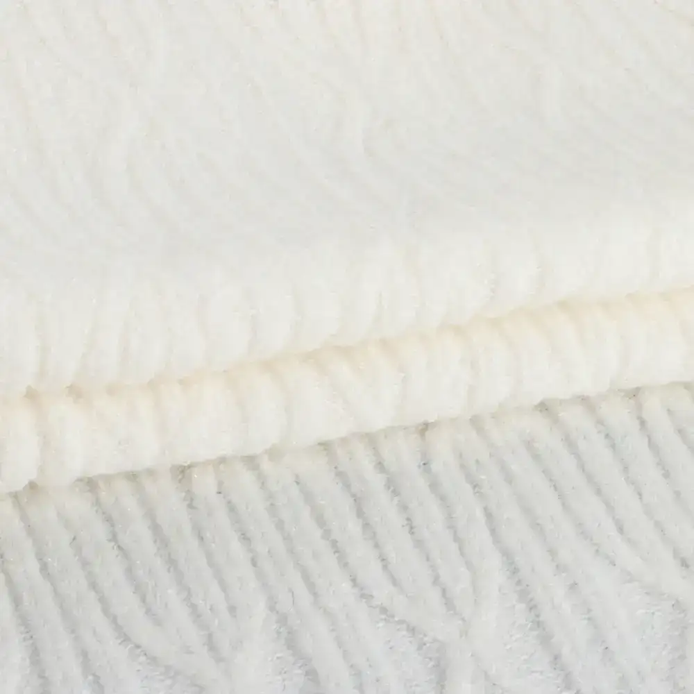 China Yarn for Open Cardigan (Sweater),Hoodie  (Sweater),Round Neck Pullover (Sweater) Mossy Yarn Fancy Yarn Acrylic BCI Cotton Nylon Spandex Ivory color buy from China wholesaler bulk order at wholesale price free worldwide shipping Alibaba