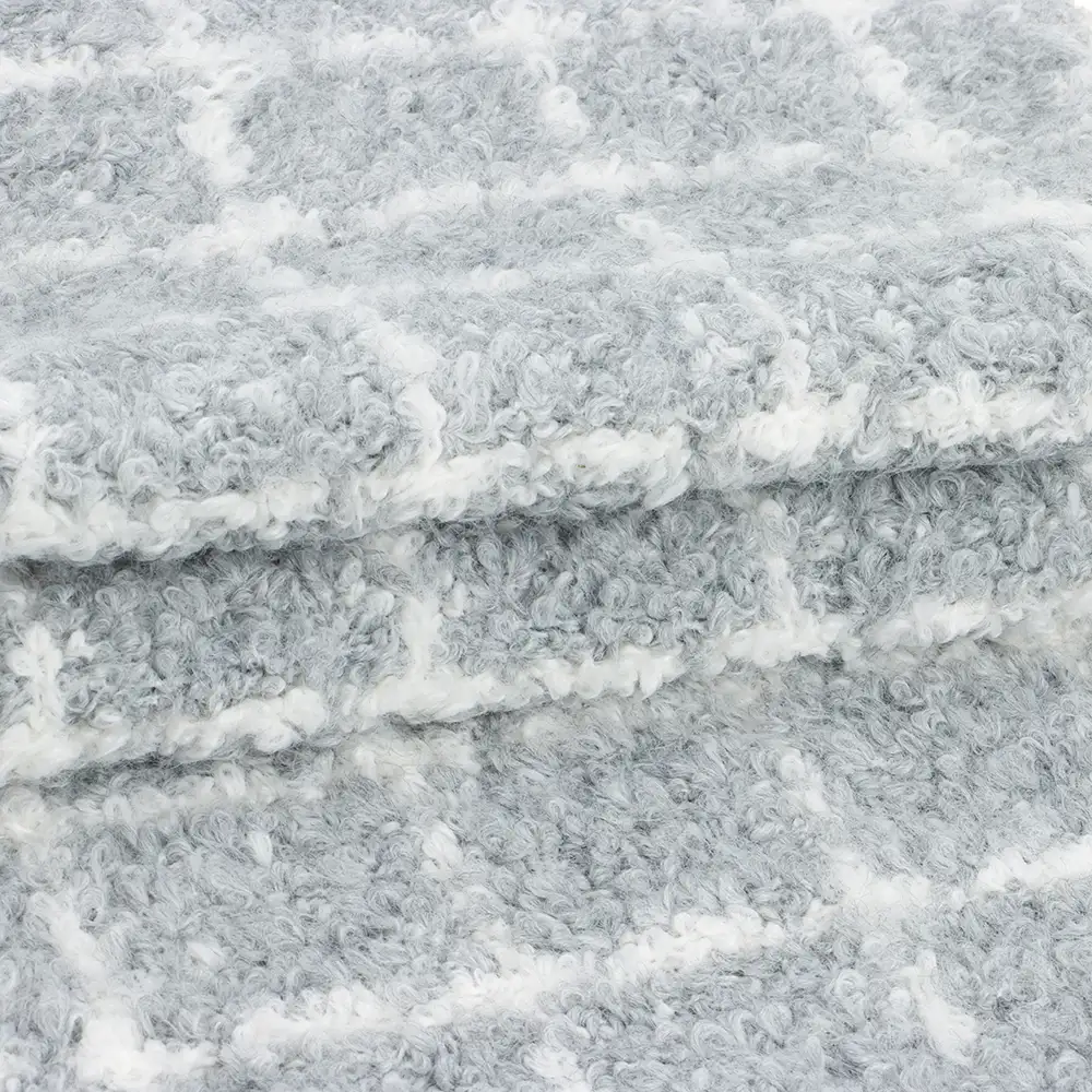 China Yarn for Knitted Jacket (Sweater),Hoodie  (Sweater),Half-Zipper Cardigan (Sweater) Boucle Yarn Fancy Yarn Polyester Acrylic Spandex grey color buy from China wholesaler bulk order at wholesale price free worldwide shipping Alibaba