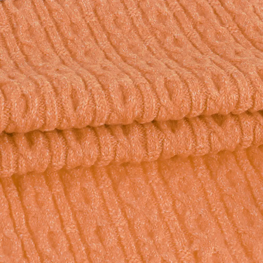 China Yarn for Ladies Vest (Sweater),Crop Top Pullover (Sweater),Dresses (Cardigan Button) (Sweater) Mossy Yarn Fancy Yarn Recycled Polyester Spandex Orange color buy from China wholesaler bulk order at wholesale price free worldwide shipping Alibaba