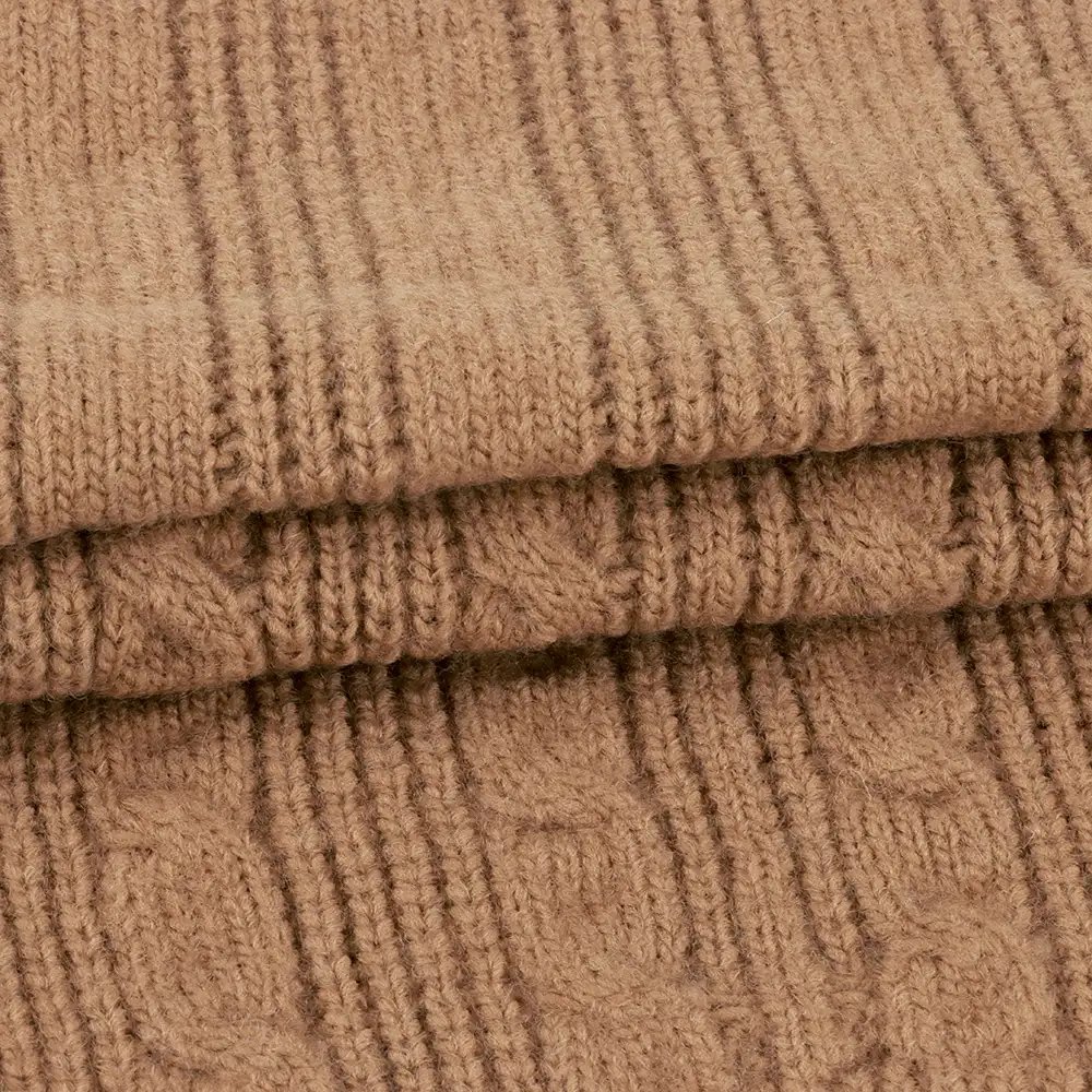 China Yarn for Knitted Jacket (Sweater),Hoodie  (Sweater),Half-Zipper Cardigan (Sweater) Air Spun Yarn Fancy Yarn Recycled Polyester Acrylic Wool brown color buy from China wholesaler bulk order at wholesale price free worldwide shipping Alibaba