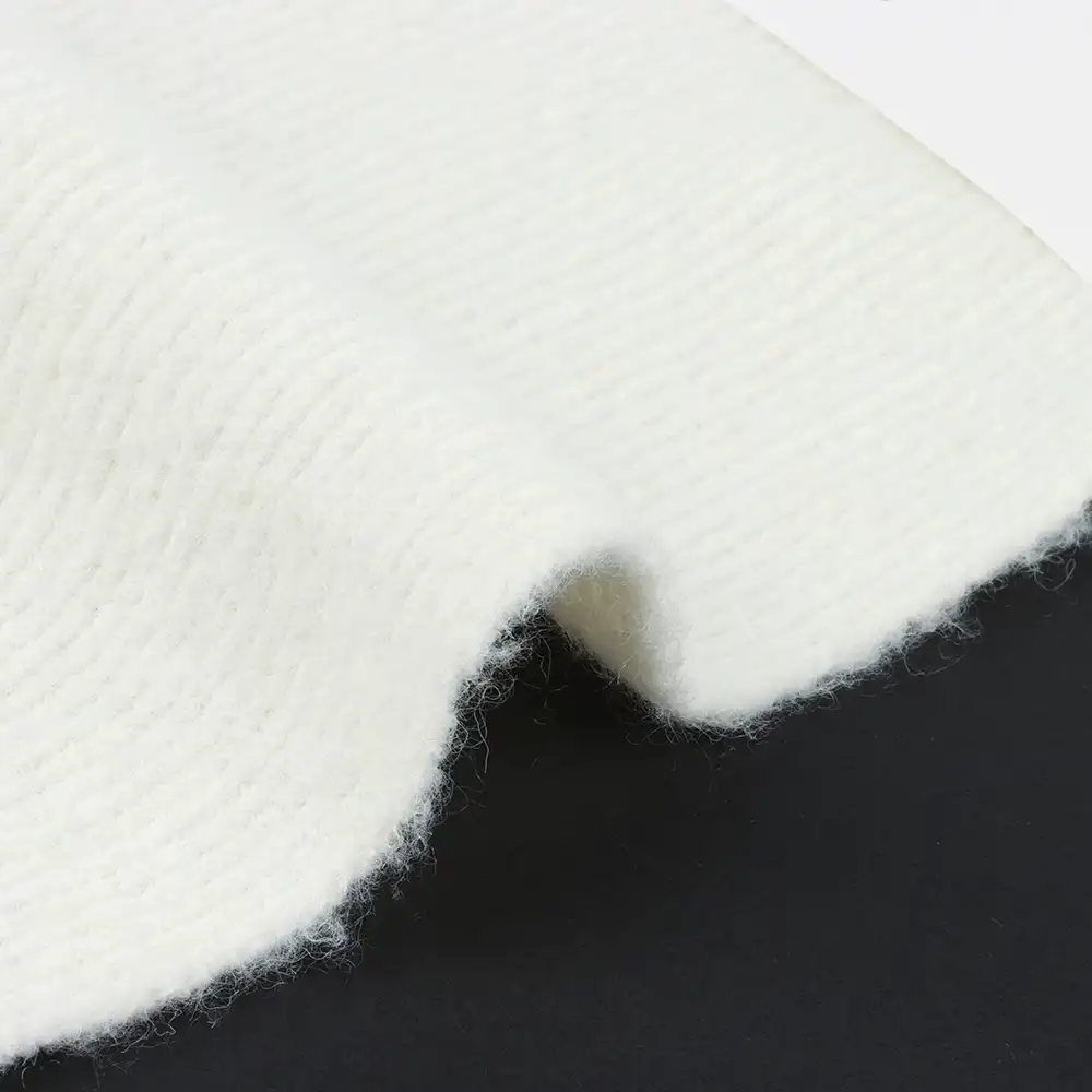 China Yarn for Dresses (Cardigan Open) (Sweater),Crop Top Pullover (Sweater) Mossy Yarn Fancy Yarn Recycled Polyester Polyester Wool Spandex white color buy from China wholesaler bulk order at wholesale price free worldwide shipping Alibaba