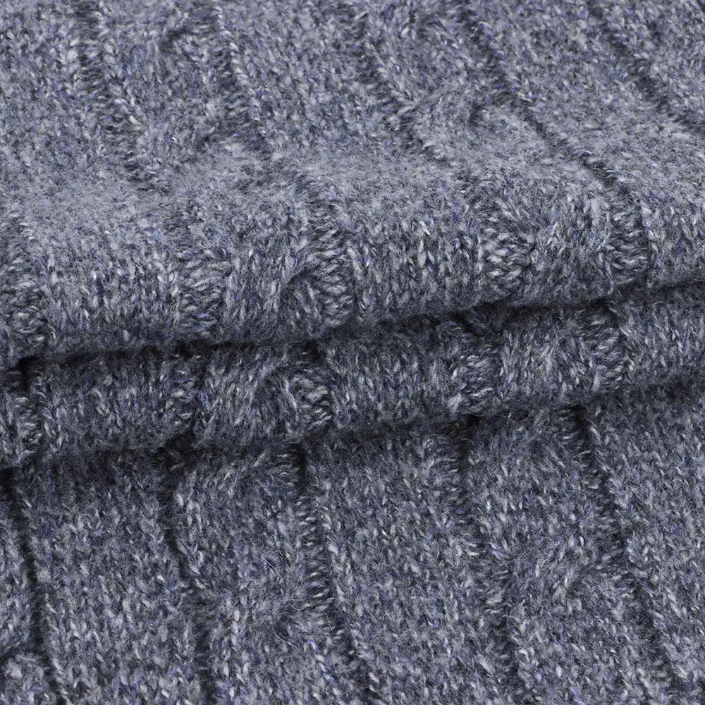 China Yarn for Polo T-shirt (Sweater),Crew Neck Pullover (Sweater),Half-Zipper Cardigan (Sweater) Mossy Yarn Fancy Yarn Recycled Polyester Polyester blue color buy from China wholesaler bulk order at wholesale price free worldwide shipping Alibaba