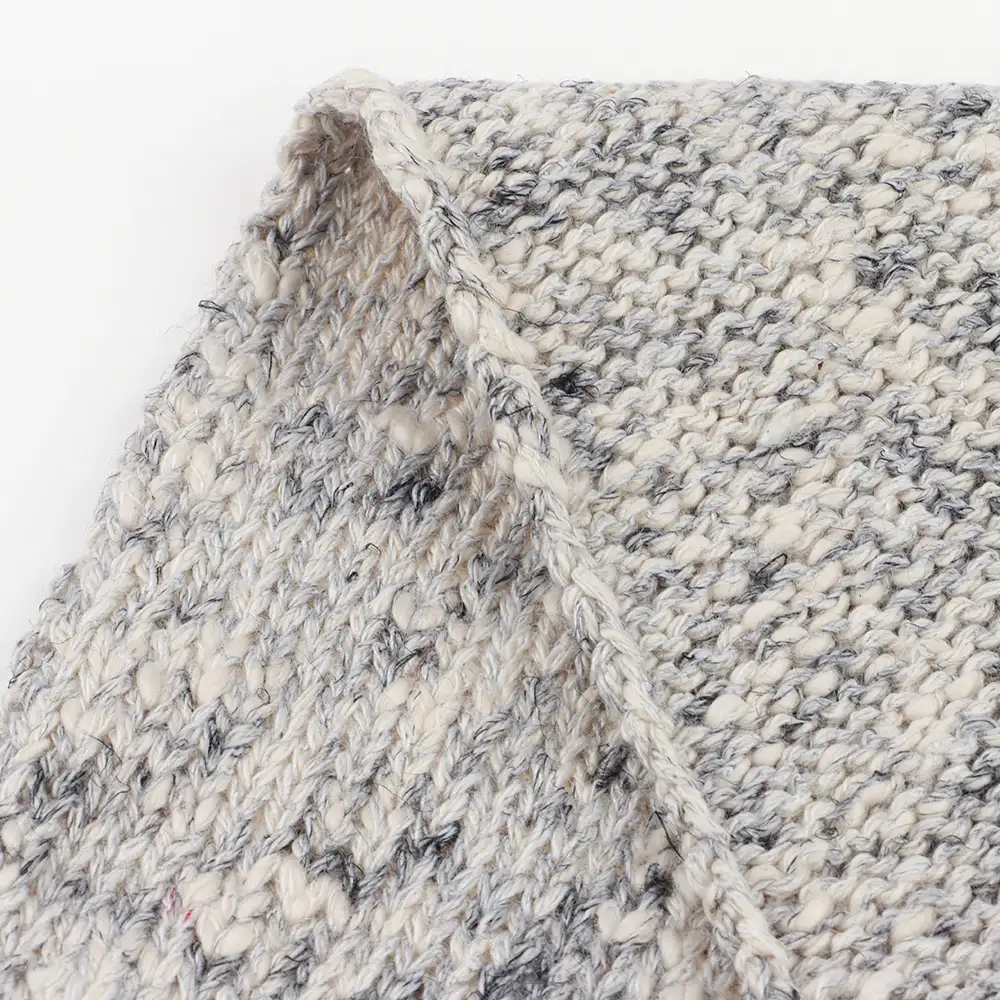 China Yarn for Ladies Vest (Sweater),Crop Top Pullover (Sweater),Dresses (Cardigan Button) (Sweater) Slub Yarn Fancy Yarn Cotton Acrylic Linen grey color buy from China wholesaler bulk order at wholesale price free worldwide shipping Alibaba