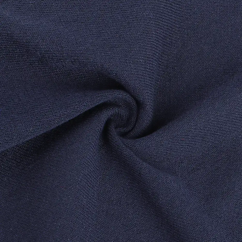 China Yarn for Ladies Vest (Sweater),Crop Top Pullover (Sweater),Dresses (Cardigan Button) (Sweater) Double Twist Spun Regular Yarn Viscose Recycled Nylon dark blue color buy from China wholesaler bulk order at wholesale price free worldwide shipping Alibaba