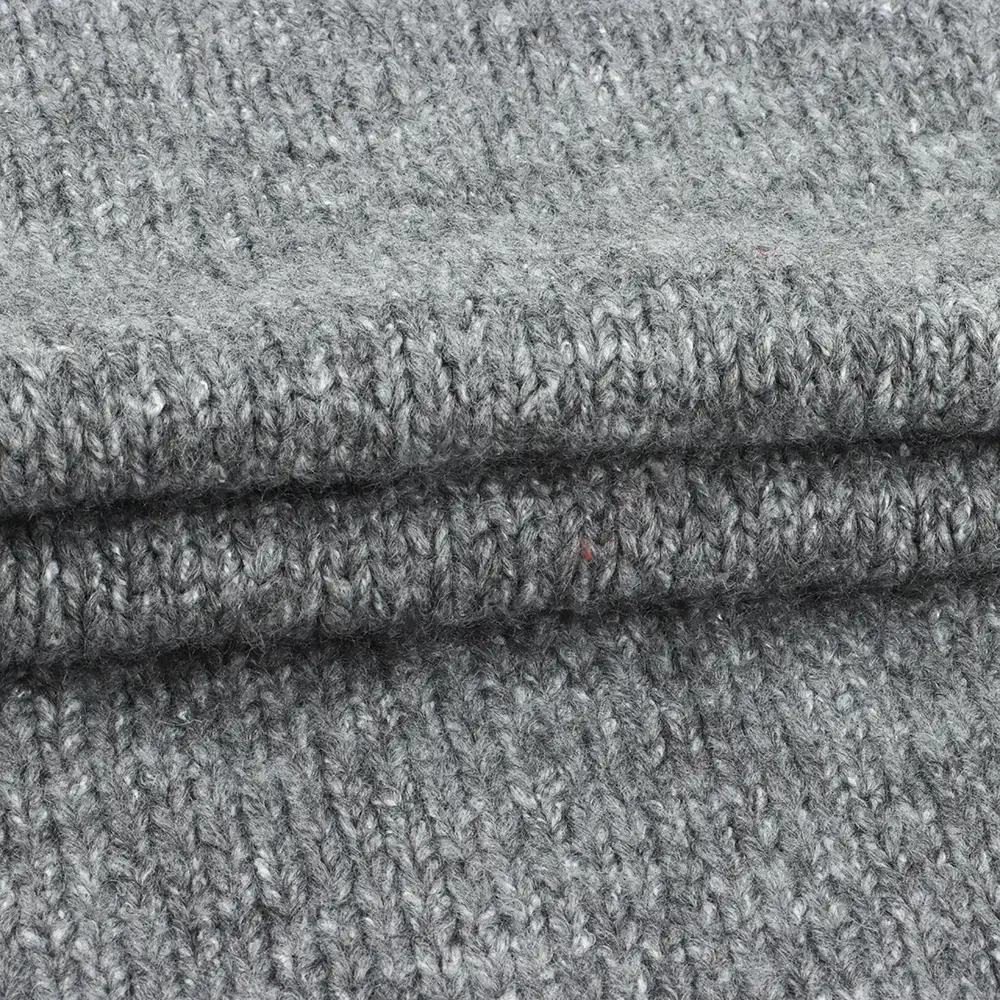 China Yarn for Polo T-shirt (Sweater),Crew Neck Pullover (Sweater),Half-Zipper Cardigan (Sweater) Mossy Yarn Fancy Yarn Acrylic Recycled Polyester Spandex grey color buy from China wholesaler bulk order at wholesale price free worldwide shipping Alibaba