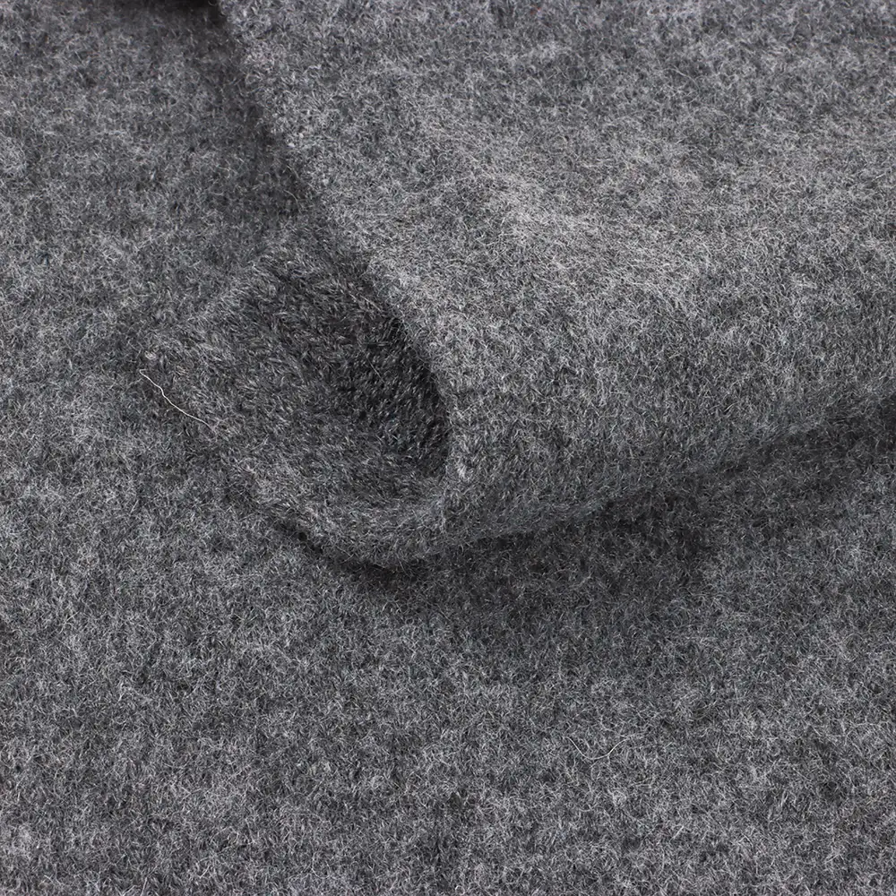 China Yarn for Open Cardigan (Sweater),Hoodie  (Sweater),Round Neck Pullover (Sweater) Mossy Yarn Fancy Yarn Recycled Polyester Polyester Wool grey color buy from China wholesaler bulk order at wholesale price free worldwide shipping Alibaba