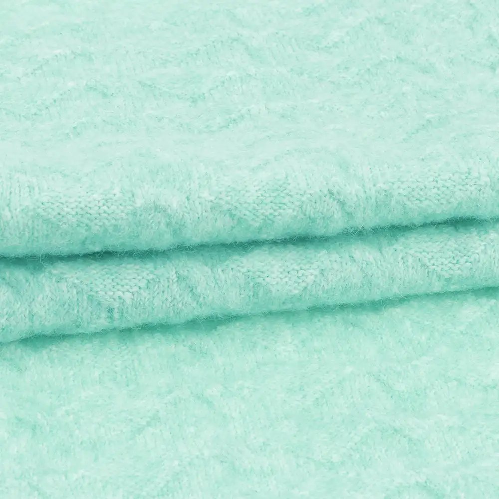 China Yarn for Dresses (Cardigan Button) (Sweater),Ladies Vest (Sweater)  Mossy Yarn Fancy Yarn Polyester Acrylic Wool Spandex green color buy from China wholesaler bulk order at wholesale price free worldwide shipping Alibaba