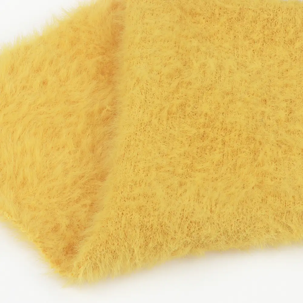 China Yarn for Dresses (Cardigan Button) (Sweater),Ladies Vest (Sweater)  Cat Feather Yarn Fancy Yarn Polyester yellow color buy from China wholesaler bulk order at wholesale price free worldwide shipping Alibaba