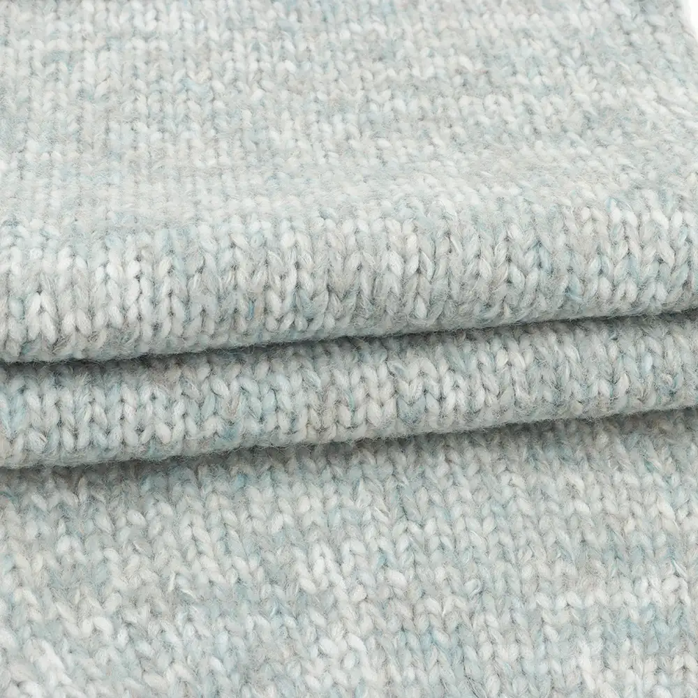 China Yarn for Half-Zipper Cardigan (Sweater),Knitted Trousers (Sweater),Knitted Jacket (Sweater) Air Spun Yarn Fancy Yarn Recycled Polyester BLUE&KAKHI&CAMEL&CREAM MELANGE color buy from China wholesaler bulk order at wholesale price free worldwide shipping Alibaba