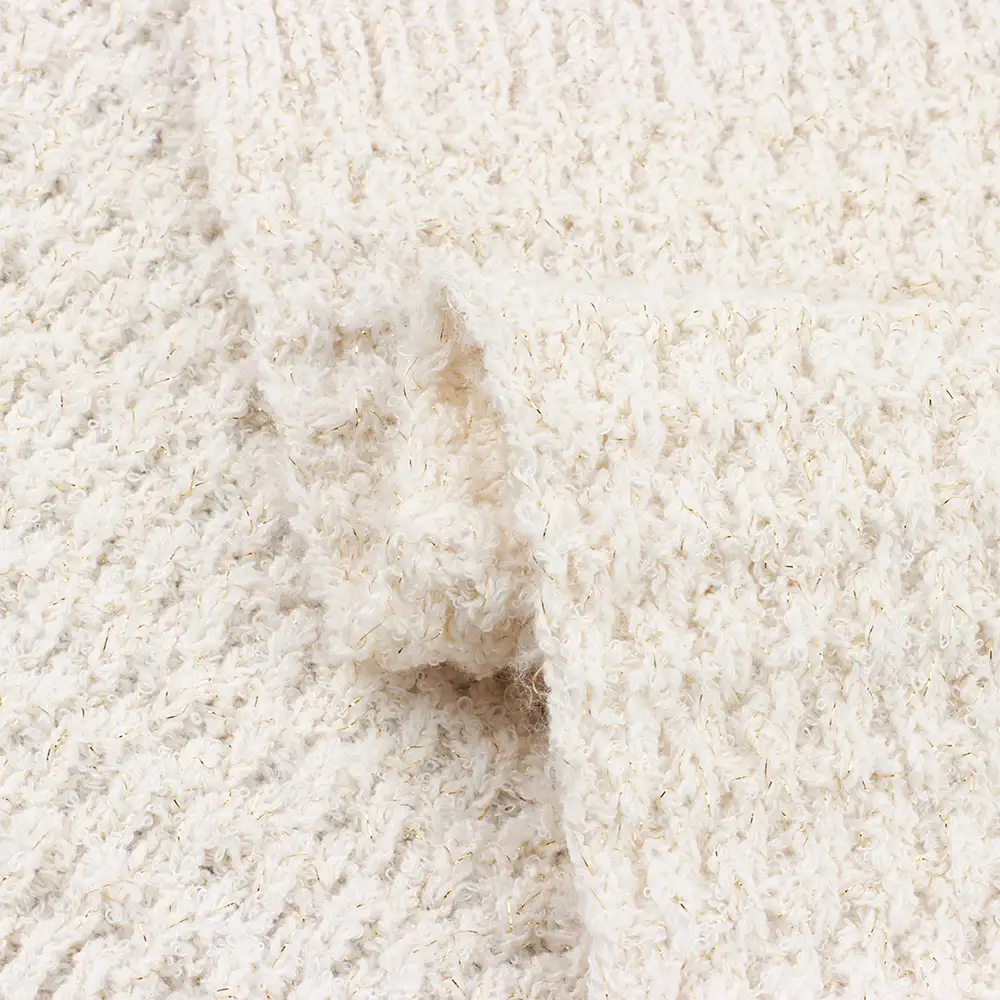 China Yarn for Half-Zipper Cardigan (Sweater),Crew Neck Pullover (Sweater),Polo T-shirt (Sweater) Mossy Yarn Fancy Yarn Polyester Cotton OFF-WHITE color buy from China wholesaler bulk order at wholesale price free worldwide shipping Alibaba
