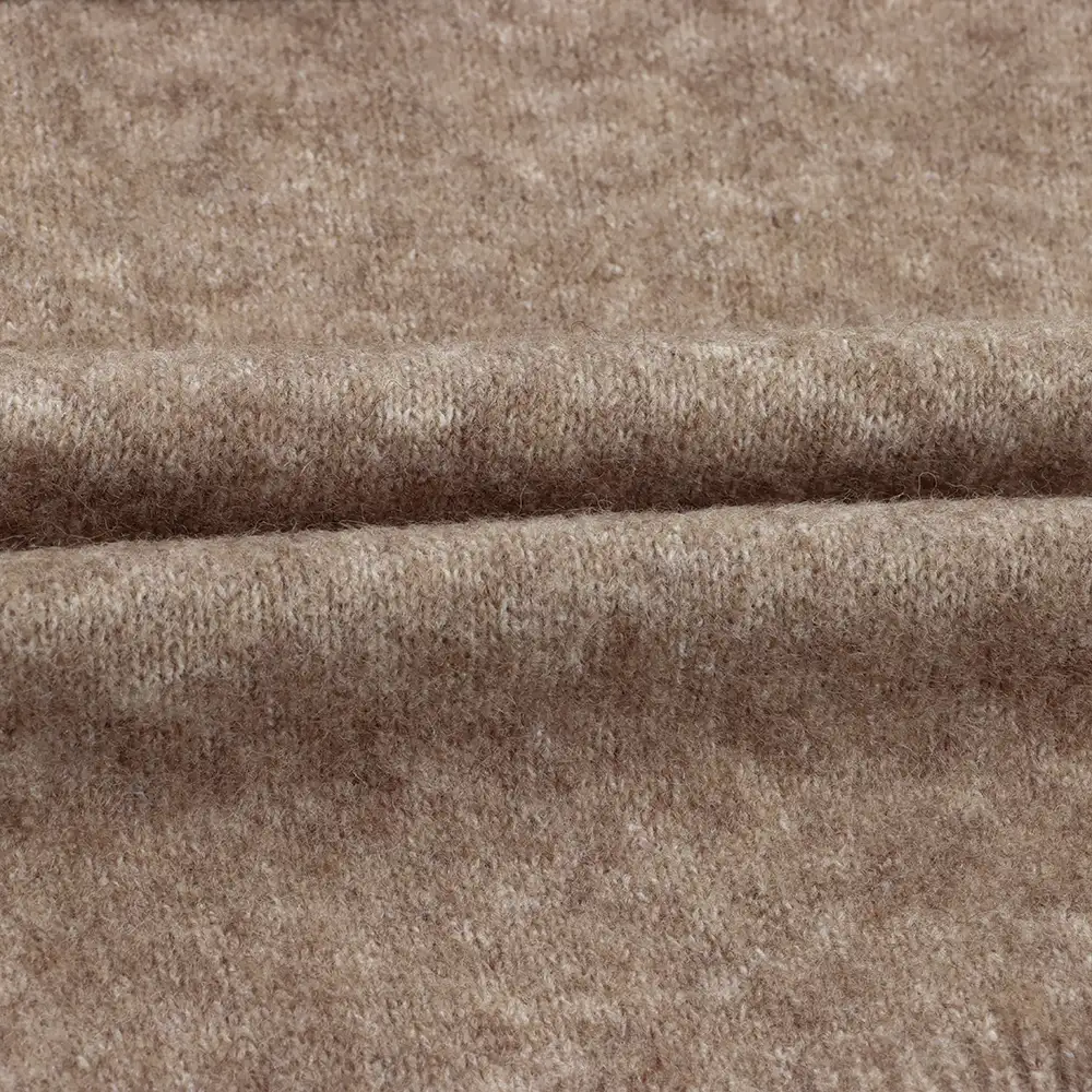 China Yarn for Open Cardigan (Sweater),Round Neck Pullover (Sweater),Hoodie  (Sweater) Mossy Yarn Fancy Yarn Recycled Polyester Polyester Wool Acrylic Spandex CREAM & BEIGE color buy from China wholesaler bulk order at wholesale price free worldwide shipping Alibaba