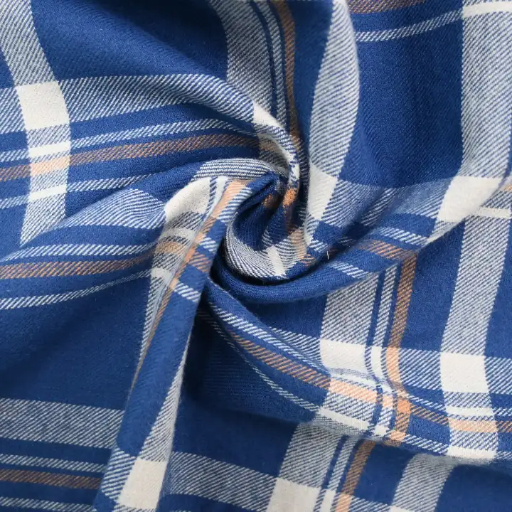 India Fabric for Shirt,Crop Top,Skirt,Over Shirt Cotton YD Twill Natural Woven Fabric Cotton Blue Multi color buy from India wholesaler bulk order at wholesale price free worldwide shipping Alibaba