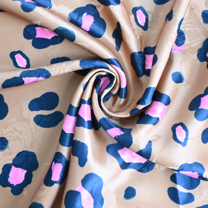 India Fabric for Blazer,Suit,Skirt Polyester Jacquard Synthetic Woven Fabric Polyester Print color buy from India wholesaler bulk order at wholesale price free worldwide shipping Alibaba