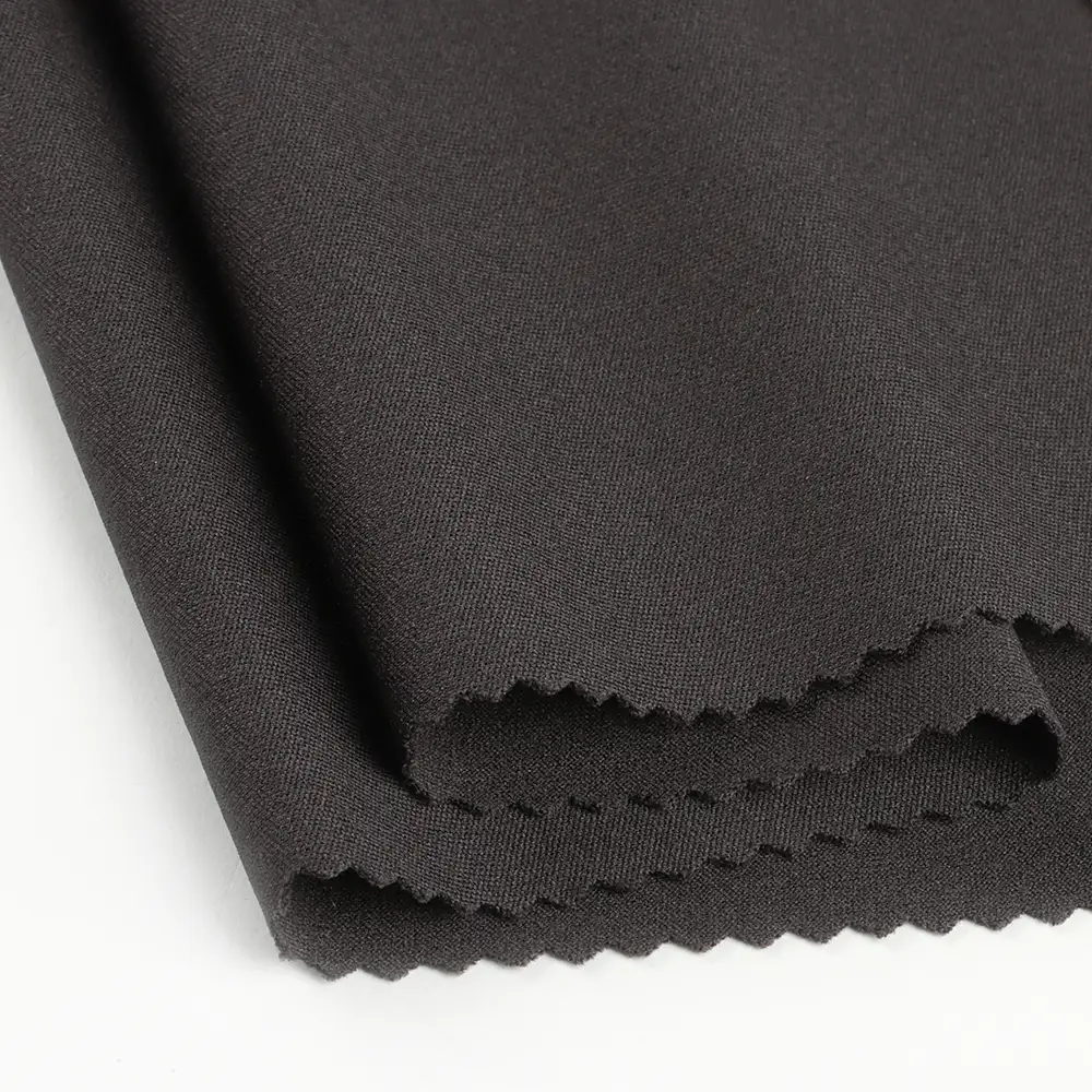 China Fabric for T-Shirt,Pajamas,Loungewear,Yoga Pants,Tracksuits Single Jersey Knit Fabric Polyester Black color buy from China wholesaler bulk order at wholesale price free worldwide shipping Alibaba