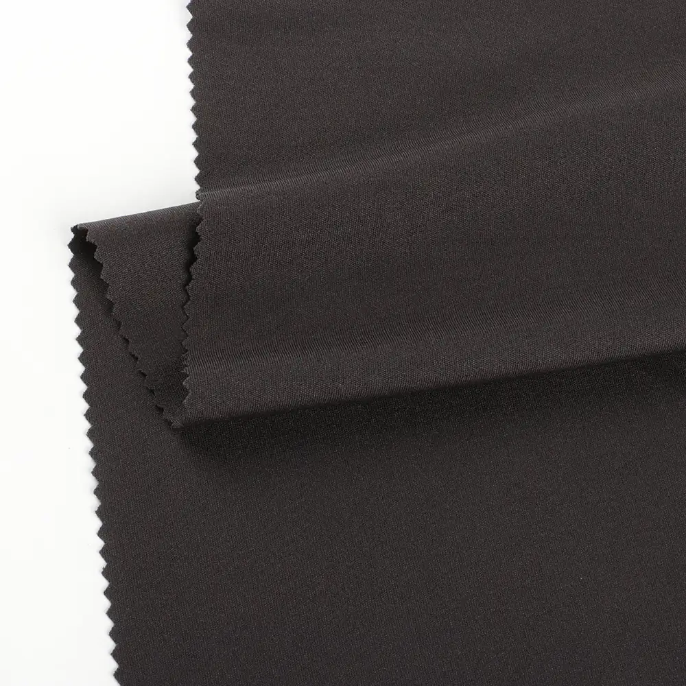 China Fabric for T-Shirt,Pajamas,Loungewear,Yoga Pants,Tracksuits Single Jersey Knit Fabric Polyester Black color buy from China wholesaler bulk order at wholesale price free worldwide shipping Alibaba