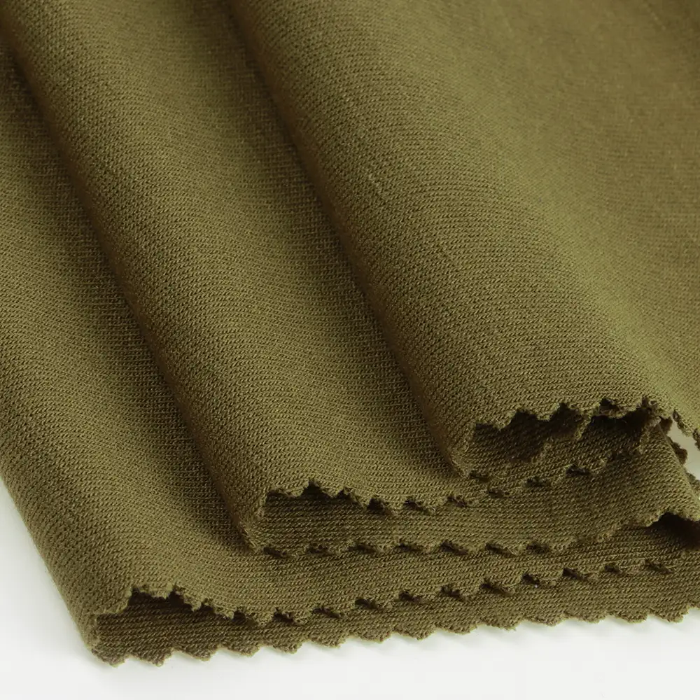 China Fabric for Suit Trouser,Blazer Ponte Roma Knit Fabric Acrylic Rayon Spandex Olive Green color buy from China wholesaler bulk order at wholesale price free worldwide shipping Alibaba