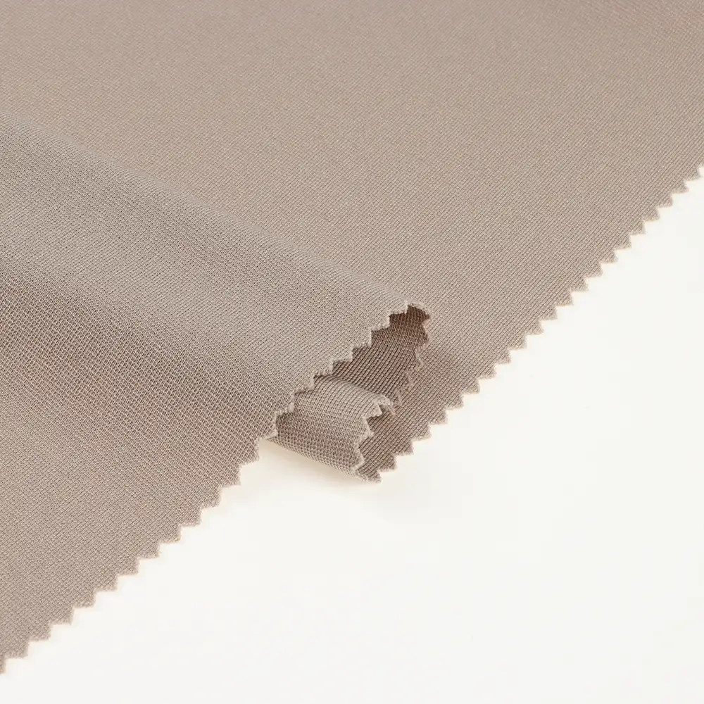 China Fabric for Suit Trouser,Blazer Ponte Roma Knit Fabric Polyester Khaki color buy from China wholesaler bulk order at wholesale price free worldwide shipping Alibaba