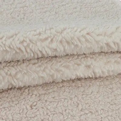 China Fabric for Pants,Blazer Weft Suede Knit Fabric Polyester Beige color buy from China wholesaler bulk order at wholesale price free worldwide shipping Alibaba