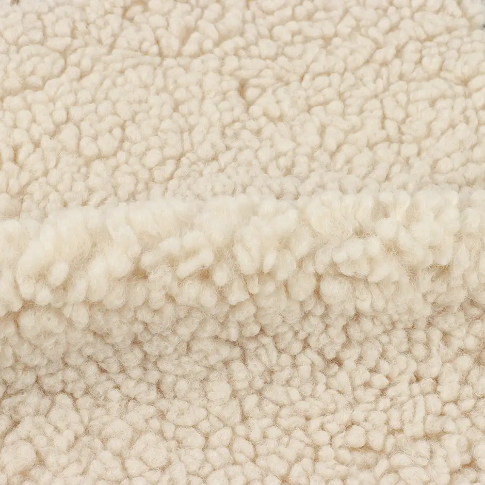 China Fabric for Hoodie,Sweatshirt Fleece Knit Fabric Polyester Beige color buy from China wholesaler bulk order at wholesale price free worldwide shipping Alibaba