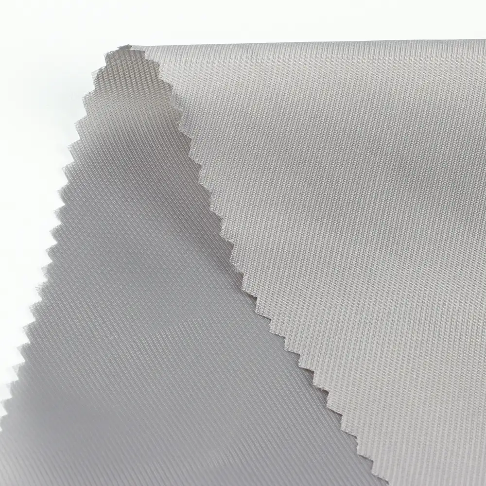 China Fabric for Trench Coat Polyester Taffeta Synthetic Woven Fabric Polyester Grey color buy from China wholesaler bulk order at wholesale price free worldwide shipping Alibaba