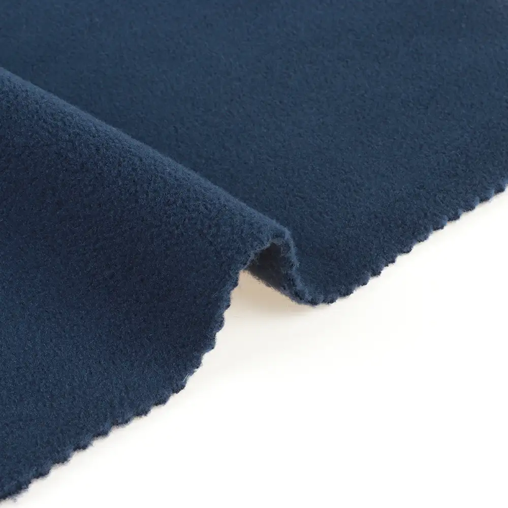 China Fabric for Jackets,Hoodie,Sweatshirt Polar Fleece Knit Fabric Polyester Dark Navy color buy from China wholesaler bulk order at wholesale price free worldwide shipping Alibaba