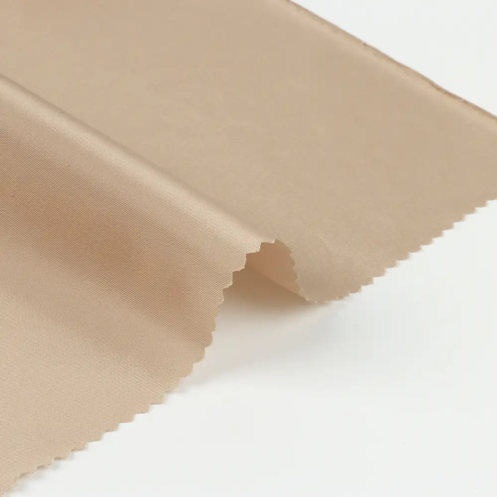 China Fabric for Blazer,Suit Polyester Twill Lining Fabric Synthetic Woven Fabric Polyester Khaki color buy from China wholesaler bulk order at wholesale price free worldwide shipping Alibaba