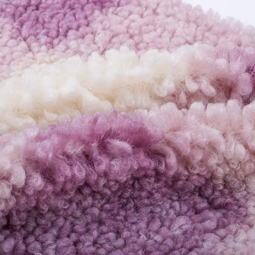 China Fabric for Hoodie,Sweatshirt Fleece Knit Fabric Polyester Purple color buy from China wholesaler bulk order at wholesale price free worldwide shipping Alibaba